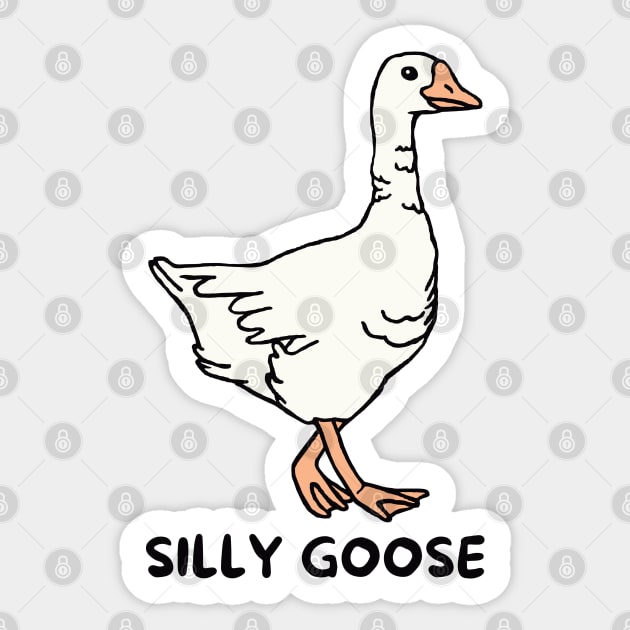 Silly Goose Pocket Patch Sticker by Downtown Rose